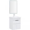 Тумба под раковину Aquanet Ирис new 50 310147 подвесная Белый глянец, купить, цена, заказать, магазин, доставка, скидка, промокод, купить, цена, заказать, магазин, доставка, скидка, промокод