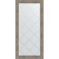 Зеркало Evoform Exclusive-G 157х75 BY 4272 с гравировкой в багетной раме - Виньетка античное серебро 85, купить, цена, заказать, магазин, доставка, скидка, промокод, купить, цена, заказать, магазин, доставка, скидка, промокод