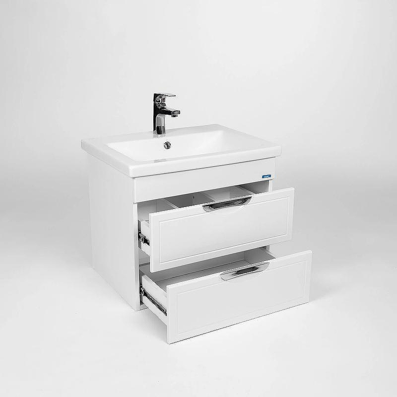 Тумба под раковину VIANT Лима 60 VLIM60CO-T2YP подвесная Белая, купить, цена, заказать, магазин, доставка, скидка, промокод, купить, цена, заказать, магазин, доставка, скидка, промокод