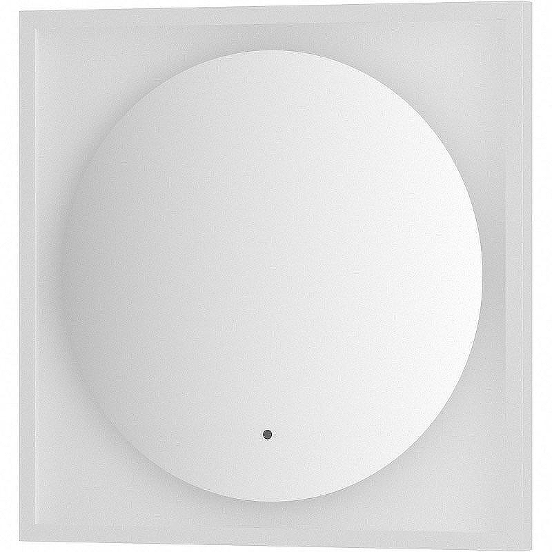 Зеркало Defesto Eclipce 60х60 DF 2226R с подсветкой 12W-4500К/в багетной раме/ИК - выключатель/Нейтральный белый свет/Белая рама, купить, цена, заказать, магазин, доставка, скидка, промокод, купить, цена, заказать, магазин, доставка, скидка, промокод
