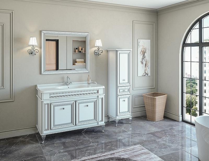 Шкаф пенал Caprigo Fresco 42 R 10650R-В016 Белый матовый, купить, цена, заказать, магазин, доставка, скидка, промокод, купить, цена, заказать, магазин, доставка, скидка, промокод