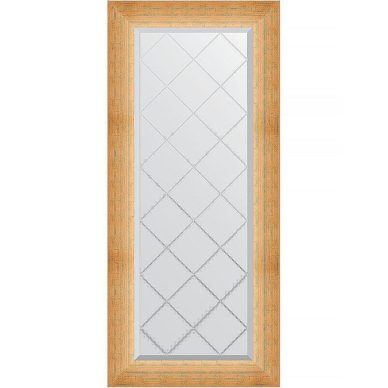 Зеркало Evoform Exclusive-G 126х56 BY 4518 с гравировкой в багетной раме - Травленое золото 87, купить, цена, заказать, магазин, доставка, скидка, промокод, купить, цена, заказать, магазин, доставка, скидка, промокод