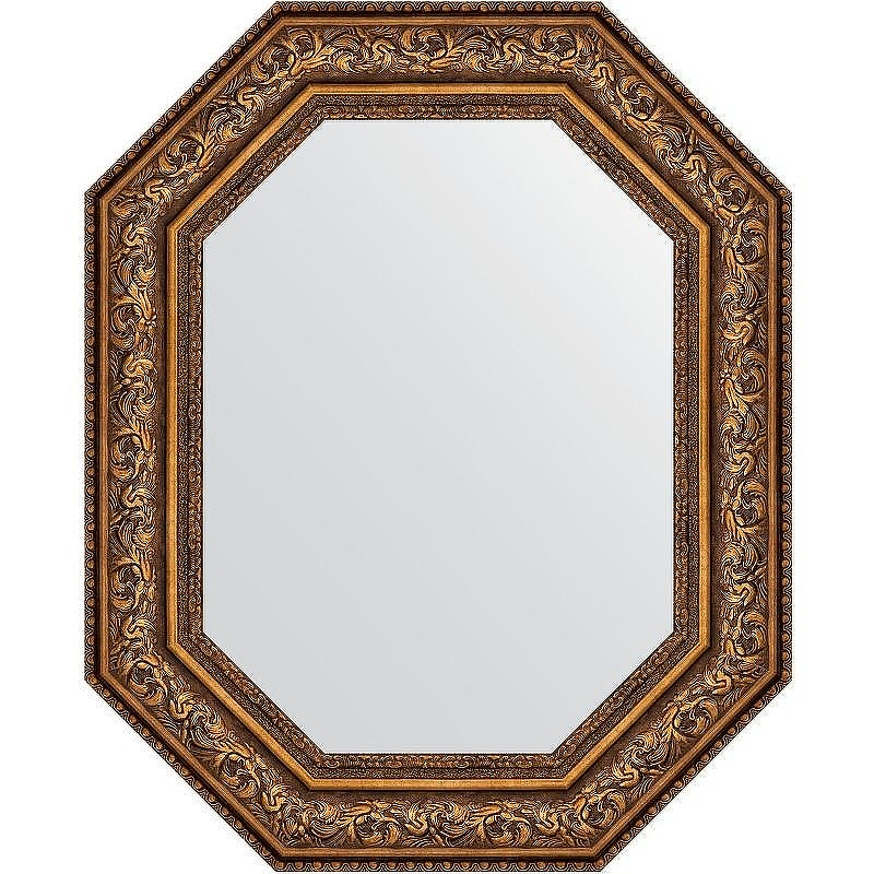 Зеркало Evoform Polygon 80х65 BY 7258 в багетной раме - Виньетка состаренная бронза 109, купить, цена, заказать, магазин, доставка, скидка, промокод, купить, цена, заказать, магазин, доставка, скидка, промокод