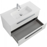 Тумба под раковину Cezares Eco-Cer-N 100 ECO-CER-N-1000-2C-SO-BO подвесная Bianco Opaco без ручек, купить, цена, заказать, магазин, доставка, скидка, промокод, купить, цена, заказать, магазин, доставка, скидка, промокод