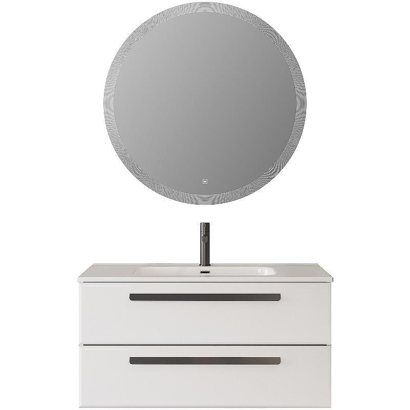 Тумба под раковину Cezares Eco-Cer-N 100 ECO-CER-N-1000-2C-SO-BO подвесная Bianco Opaco без ручек, купить, цена, заказать, магазин, доставка, скидка, промокод, купить, цена, заказать, магазин, доставка, скидка, промокод