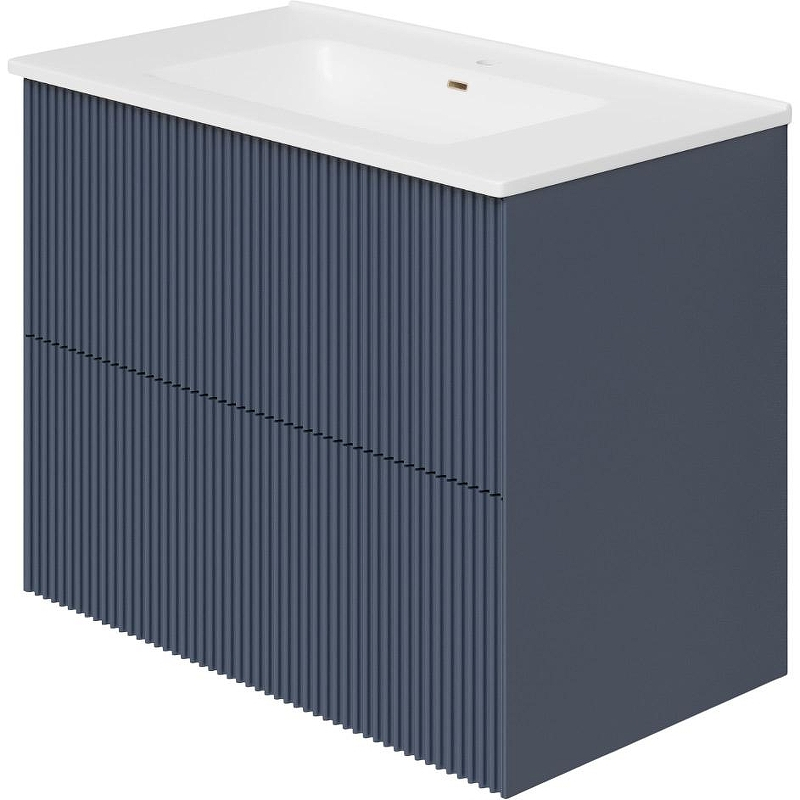 Тумба под раковину La Fenice Terra Twin 80 FNC-01-TER-BG-80-2 подвесная. Синяя матовая, купить, цена, заказать, магазин, доставка, скидка, промокод, купить, цена, заказать, магазин, доставка, скидка, промокод