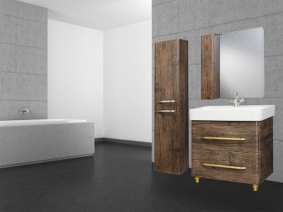 Тумба под раковину Bellezza Олимпия 60 4639309110439 Орех