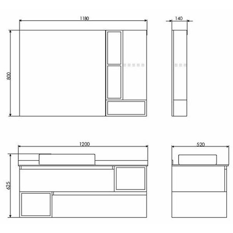 Тумба с раковиной Comforty Прага 120 00-00014833 подвесная Дуб белый, купить, цена, заказать, магазин, доставка, скидка, промокод, купить, цена, заказать, магазин, доставка, скидка, промокод