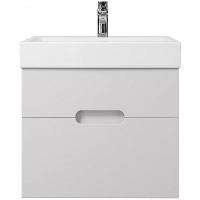 Тумба под раковину Creto Malibu 60 7-1077W подвесная Белая, купить, цена, заказать, магазин, доставка, скидка, промокод, купить, цена, заказать, магазин, доставка, скидка, промокод