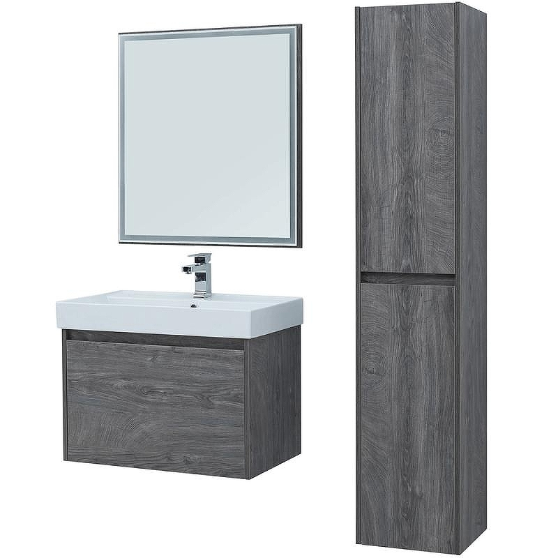 Тумба с раковиной Aquanet Nova Lite 75 245242 подвесная Дуб рошелье, купить, цена, заказать, магазин, доставка, скидка, промокод, купить, цена, заказать, магазин, доставка, скидка, промокод