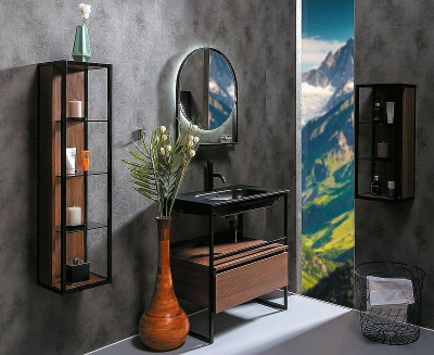 Тумба Boheme Armadi Art Loft 80 894-080-D подвесная Dark Wood