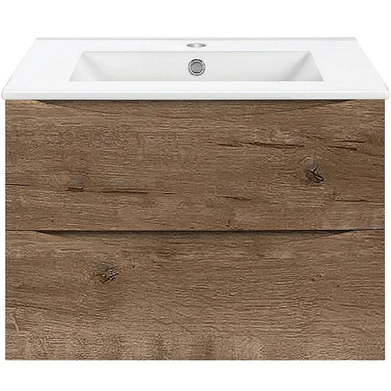 Тумба под раковину Vincea Mia 60 VMC-2MC600VO подвесная V.Oak, купить, цена, заказать, магазин, доставка, скидка, промокод, купить, цена, заказать, магазин, доставка, скидка, промокод