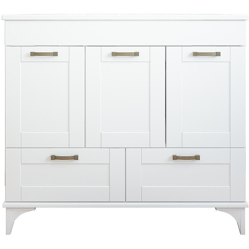 Тумба с раковиной Sanflor Ванесса 95/2 С15328 Белая матовая, купить, цена, заказать, магазин, доставка, скидка, промокод, купить, цена, заказать, магазин, доставка, скидка, промокод