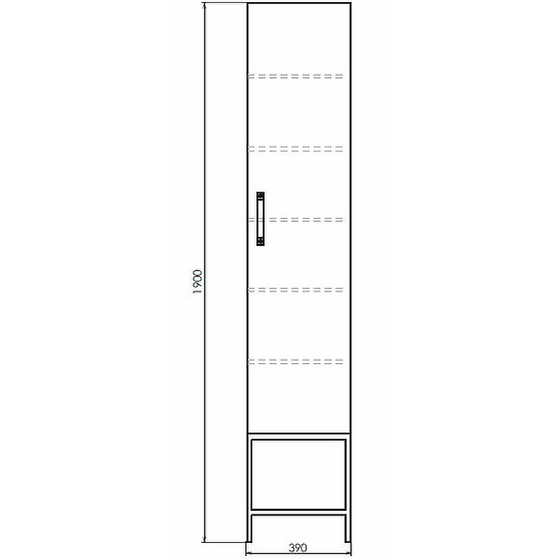 Шкаф пенал Comforty Бредфорд 40 00-00009884 Белый глянец, купить, цена, заказать, магазин, доставка, скидка, промокод, купить, цена, заказать, магазин, доставка, скидка, промокод