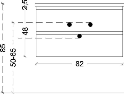 Тумба под раковину Boheme Armadi Art Capolda 85 849-085-LA подвесная Latte
