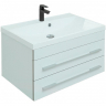 Тумба с раковиной Aquanet Верона 75 287645 подвесная Белая матовая, купить, цена, заказать, магазин, доставка, скидка, промокод, купить, цена, заказать, магазин, доставка, скидка, промокод