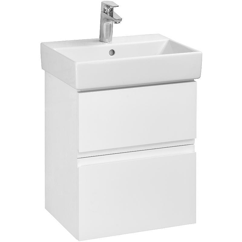 Тумба под раковину Roca Oleta 50 A857638501 подвесная Белая матовая, купить, цена, заказать, магазин, доставка, скидка, промокод, купить, цена, заказать, магазин, доставка, скидка, промокод