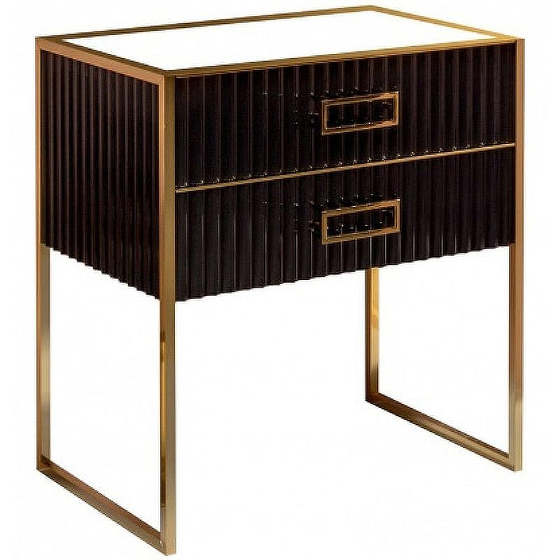 Тумба под раковину Boheme Armadi Art Monaco 80 866-080-BG Черный глянец Золото, купить, цена, заказать, магазин, доставка, скидка, промокод, купить, цена, заказать, магазин, доставка, скидка, промокод