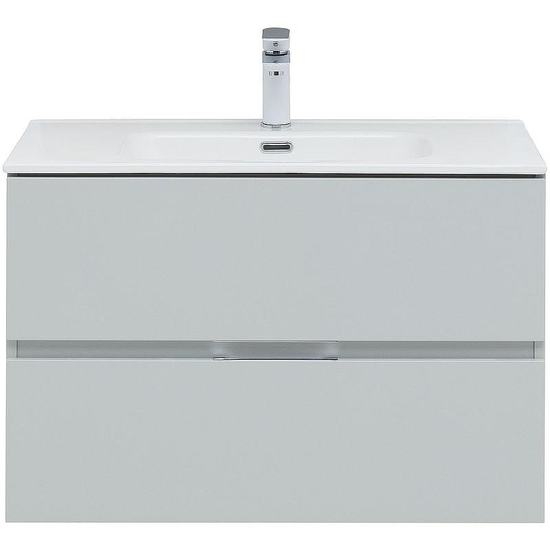 Тумба под раковину Aquanet Алвита New 80 277516 подвесная Серая матовая, купить, цена, заказать, магазин, доставка, скидка, промокод, купить, цена, заказать, магазин, доставка, скидка, промокод