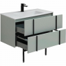 Тумба под раковину Allen Brau Reality 90 1.32006.PWM подвесная Папирус матовый, купить, цена, заказать, магазин, доставка, скидка, промокод, купить, цена, заказать, магазин, доставка, скидка, промокод