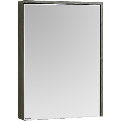 Зеркальный шкаф Aquaton Стоун 60 R 1A231502SXC80 с подсветкой Грецкий орех