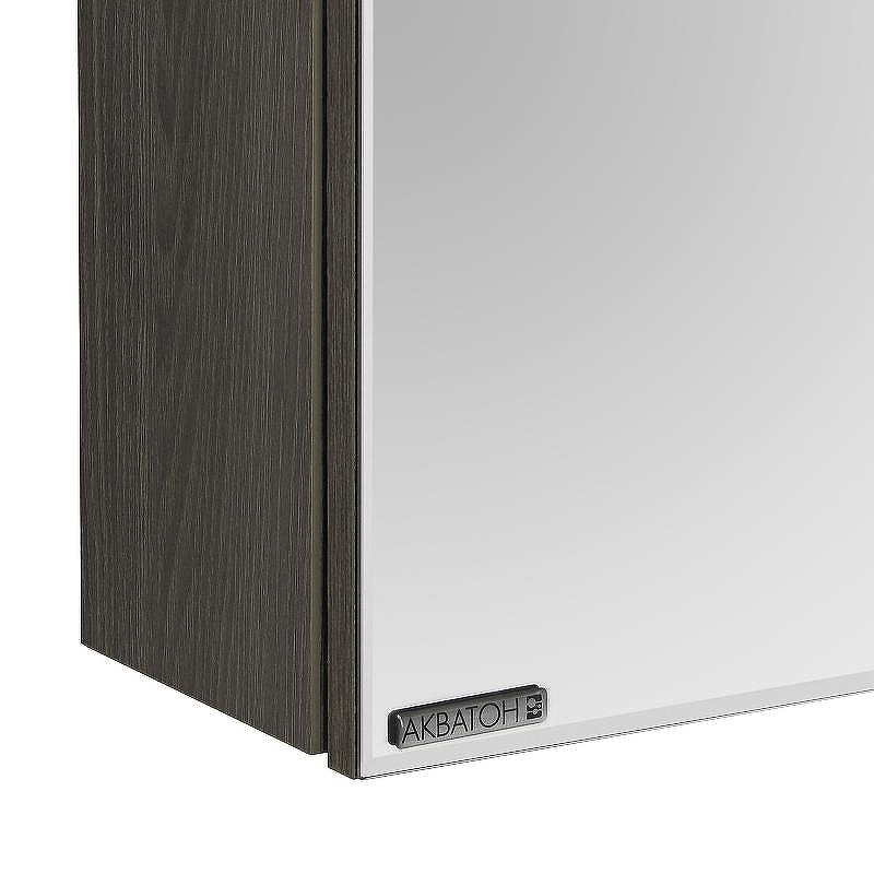 Зеркальный шкаф Aquaton Стоун 60 R 1A231502SXC80 с подсветкой Грецкий орех, купить, цена, заказать, магазин, доставка, скидка, промокод, купить, цена, заказать, магазин, доставка, скидка, промокод