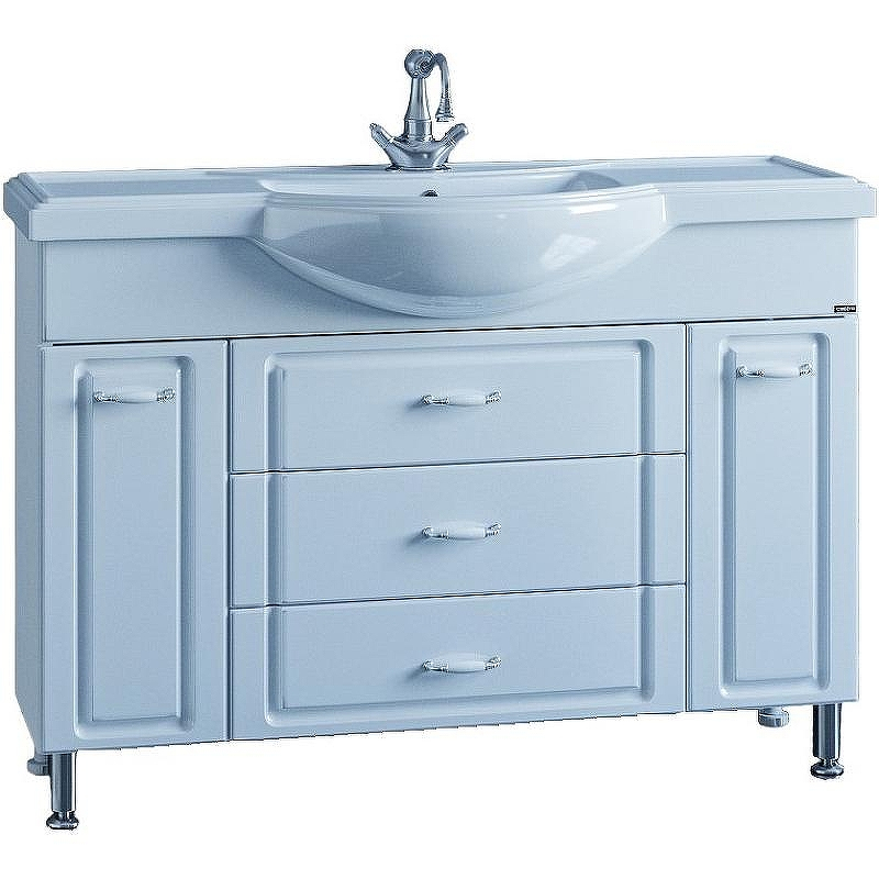 Тумба под раковину СанТа Монарх 120 700106 Белая, купить, цена, заказать, магазин, доставка, скидка, промокод, купить, цена, заказать, магазин, доставка, скидка, промокод