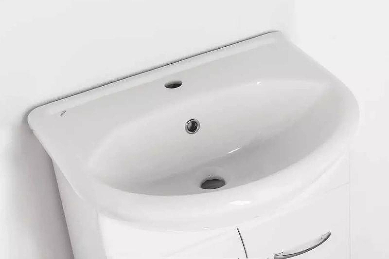 Тумба под раковину Style Line Эко Стандарт 12 55 ЛС-000010055 Белый глянец, купить, цена, заказать, магазин, доставка, скидка, промокод, купить, цена, заказать, магазин, доставка, скидка, промокод