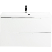 Тумба под раковину BelBagno Vittoria 100 VITTORIA-1000-2C-SO-BL-P подвесная Bianco Lucido, купить, цена, заказать, магазин, доставка, скидка, промокод, купить, цена, заказать, магазин, доставка, скидка, промокод