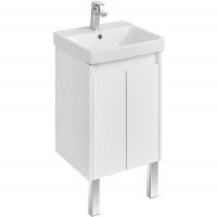 Тумба под раковину Aquaton Сканди Doors 45 1A278701SD010 Белая, купить, цена, заказать, магазин, доставка, скидка, промокод, купить, цена, заказать, магазин, доставка, скидка, промокод