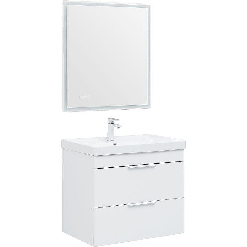 Тумба под раковину Aquanet Ирис new 70 310145 подвесная Белый глянец, купить, цена, заказать, магазин, доставка, скидка, промокод, купить, цена, заказать, магазин, доставка, скидка, промокод