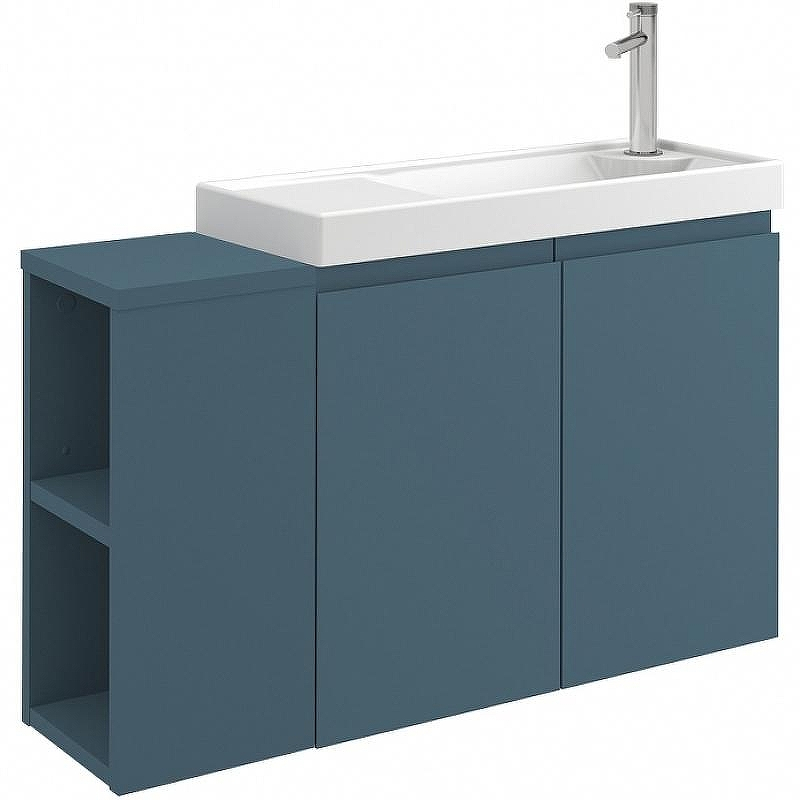 Полка Orka Ferla 20 3005974 Синяя матовая, купить, цена, заказать, магазин, доставка, скидка, промокод, купить, цена, заказать, магазин, доставка, скидка, промокод