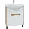 Тумба под раковину СанТа Сатурн 70 700370 Белая Дуб австрийский, купить, цена, заказать, магазин, доставка, скидка, промокод, купить, цена, заказать, магазин, доставка, скидка, промокод