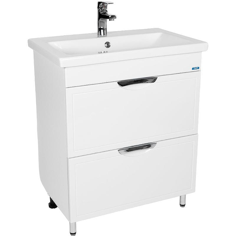Тумба под раковину VIANT Лима 70 VLIM70CO-T2Y Белая, купить, цена, заказать, магазин, доставка, скидка, промокод, купить, цена, заказать, магазин, доставка, скидка, промокод