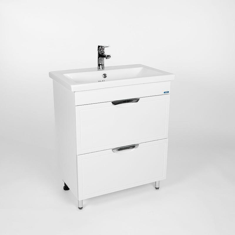 Тумба под раковину VIANT Лима 70 VLIM70CO-T2Y Белая, купить, цена, заказать, магазин, доставка, скидка, промокод, купить, цена, заказать, магазин, доставка, скидка, промокод