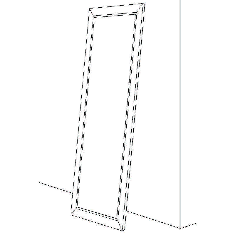 Зеркало Evoform Exclusive-G Floor 204х84 BY 6331 с гравировкой в багетной раме - Вензель бронзовый 101, купить, цена, заказать, магазин, доставка, скидка, промокод, купить, цена, заказать, магазин, доставка, скидка, промокод