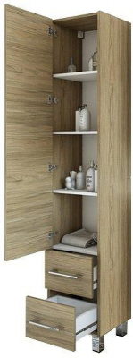 Шкаф пенал Sanflor Ларго 40 L Н0000000024 Швейцарский вяз