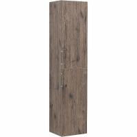 Шкаф пенал Aquanet Алвита New 35 334189 подвесной Дуб веллингтон табак, купить, цена, заказать, магазин, доставка, скидка, промокод, купить, цена, заказать, магазин, доставка, скидка, промокод