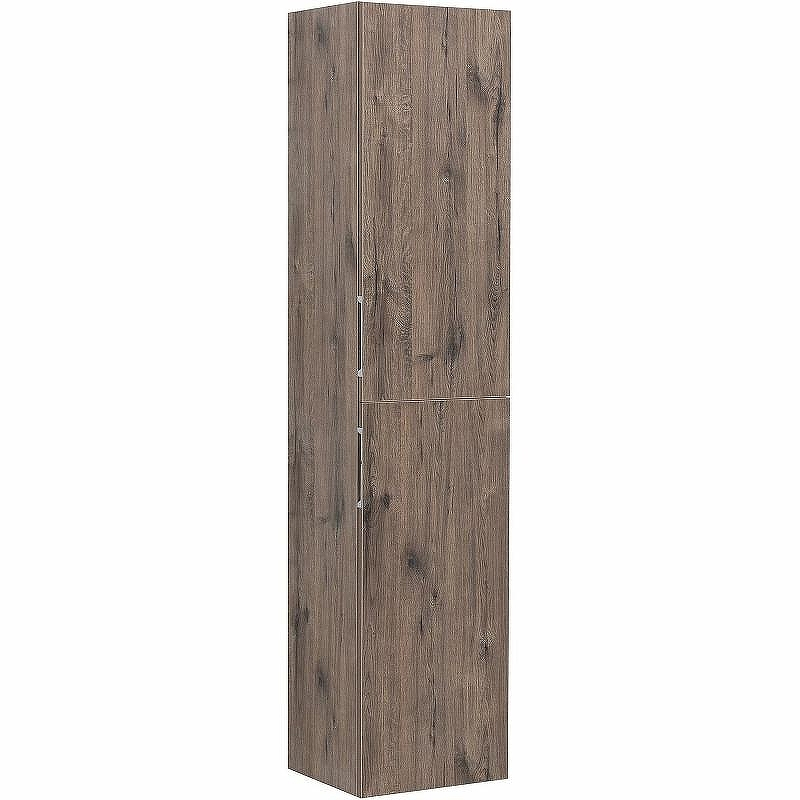 Шкаф пенал Aquanet Алвита New 35 334189 подвесной Дуб веллингтон табак, купить, цена, заказать, магазин, доставка, скидка, промокод, купить, цена, заказать, магазин, доставка, скидка, промокод