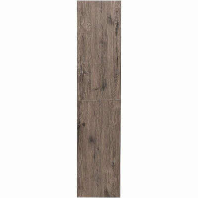 Шкаф пенал Aquanet Алвита New 35 334189 подвесной Дуб веллингтон табак