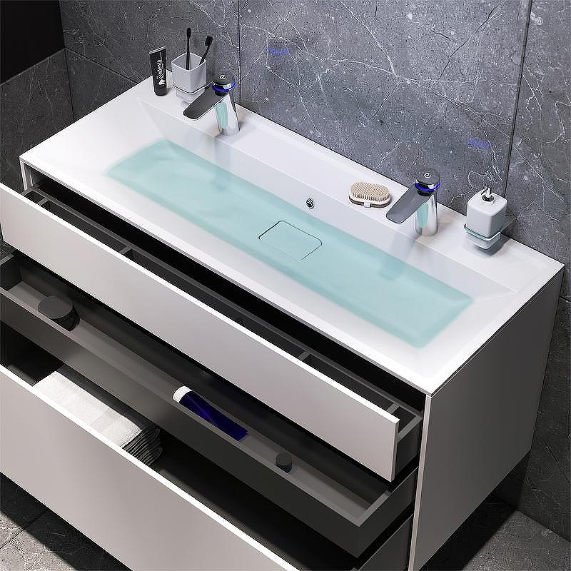 Тумба под раковину AM.PM Inspire V2.0 120 M50AFHX1203WM подвесная Белая матовая, купить, цена, заказать, магазин, доставка, скидка, промокод, купить, цена, заказать, магазин, доставка, скидка, промокод