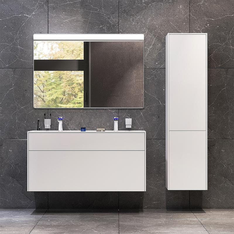 Тумба под раковину AM.PM Inspire V2.0 120 M50AFHX1203WM подвесная Белая матовая, купить, цена, заказать, магазин, доставка, скидка, промокод, купить, цена, заказать, магазин, доставка, скидка, промокод