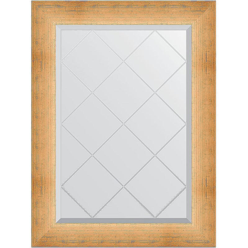 Зеркало Evoform Exclusive-G 89х66 BY 4519 с гравировкой в багетной раме - Травленое золото 87, купить, цена, заказать, магазин, доставка, скидка, промокод, купить, цена, заказать, магазин, доставка, скидка, промокод