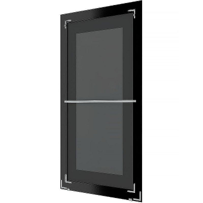 Зеркало Evoform Exclusive Floor 201х111 BY 6182 с фацетом в багетной раме - Алюминий 90