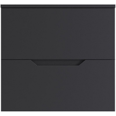 Тумба под раковину Orange Line 60 Li-60TugMDF подвесная Графит матовый