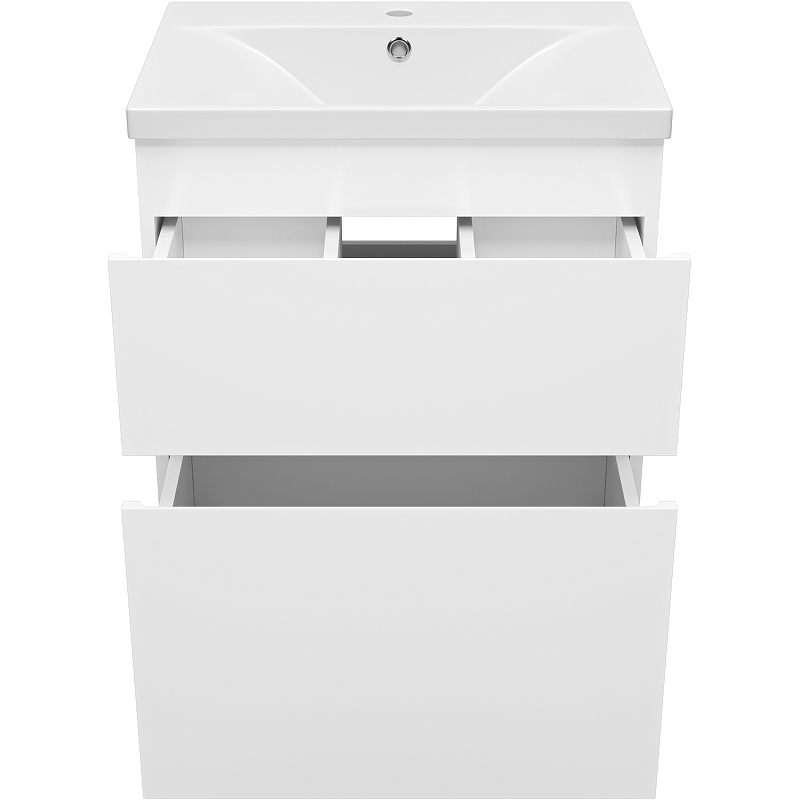 Тумба с раковиной Misty Лаки 60 УТ000024248 Белая глянцевая, купить, цена, заказать, магазин, доставка, скидка, промокод, купить, цена, заказать, магазин, доставка, скидка, промокод
