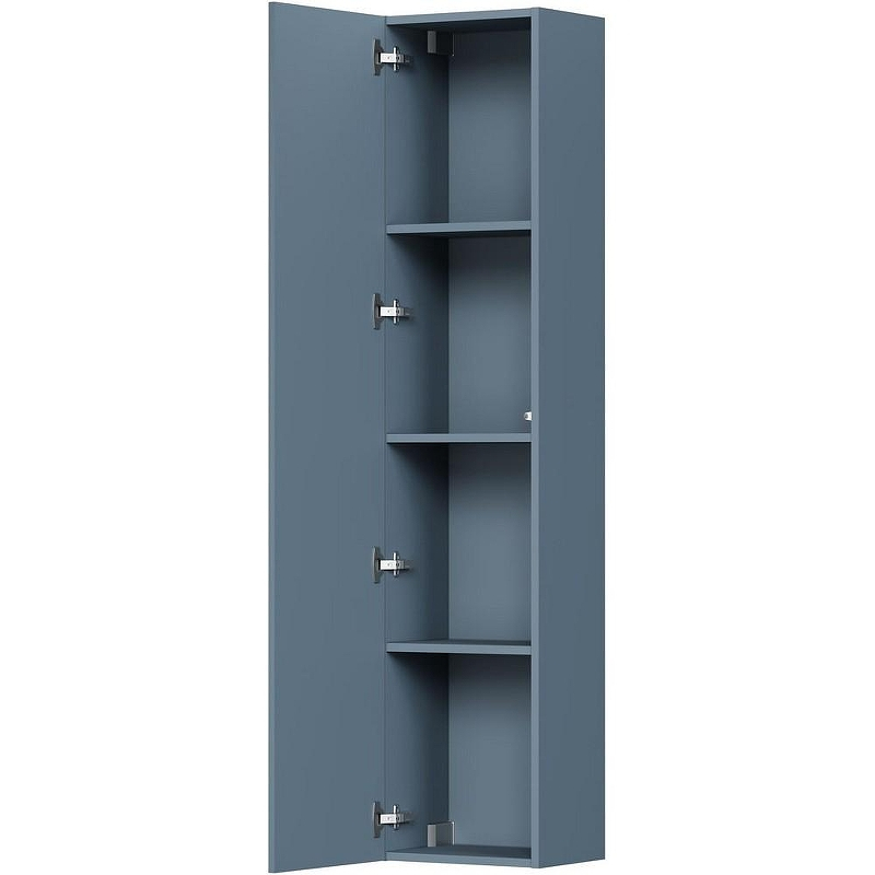 Шкаф пенал Allen Brau Paris 35 1.360005.BGM подвесной Синий матовый, купить, цена, заказать, магазин, доставка, скидка, промокод, купить, цена, заказать, магазин, доставка, скидка, промокод