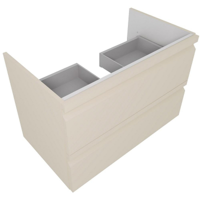 Тумба с раковиной Aquatek Вега 80 AQ77080-LC подвесная Капучино светлый