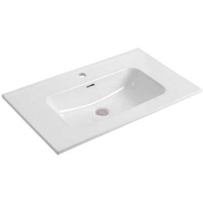 Тумба с раковиной Aquatek Вега 80 AQ77080-LC подвесная Капучино светлый