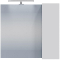 Зеркало со шкафом СанТа Антарес 70 700519 с подсветкой Белый глянец, купить, цена, заказать, магазин, доставка, скидка, промокод, купить, цена, заказать, магазин, доставка, скидка, промокод